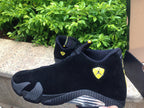 Air Jordan 14 Ferrari Black Basketball Sneakers