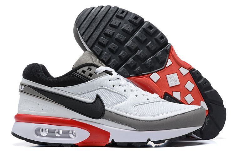 Nike Air Max Sneakers in White, Black, Gray and Red