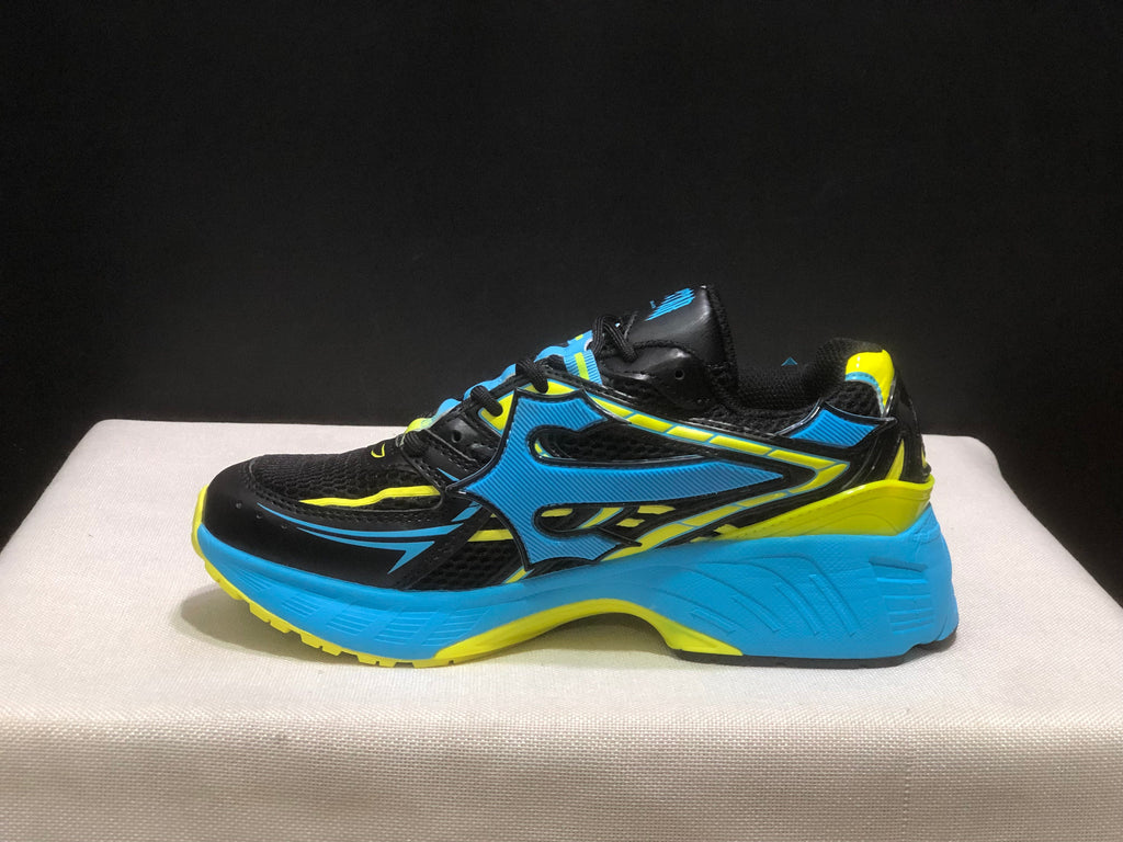 Trapstar Retro Chunky Sneakers in Black, Blue and Yellow