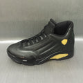 Jordan Air Jordan 14 Black and Gold High-Top Sneakers