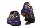 Nike Air Max Plus Sneakers Purple and Yellow
