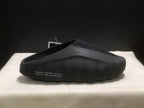 Side view showing the printed Fragment Concept Testing and Mind 001 text on the black upper.