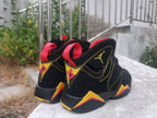 Air Jordan 7 High-Top Sneakers in Black or White