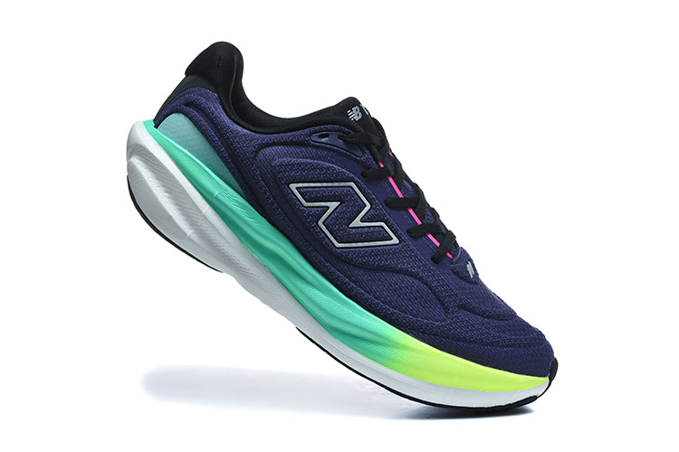 New Balance 1080 Running Shoes in Navy with Multicolor Midsole
