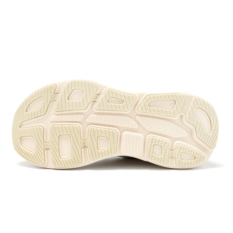 HOKA Bondi 9 Beige Running Shoes