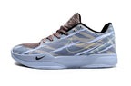 Side profile of a blue-gray Ja 2 basketball shoe.