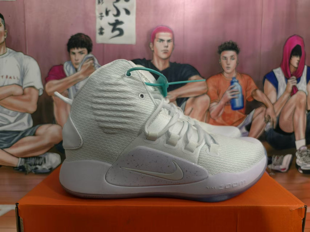 Side view showing the textured upper and gray-accented midsole