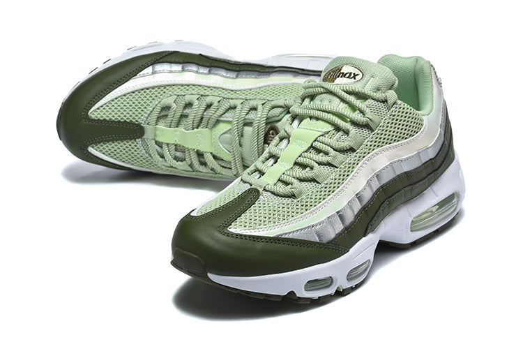 Nike Air Max 95 TT Sneakers in Green and Silver
