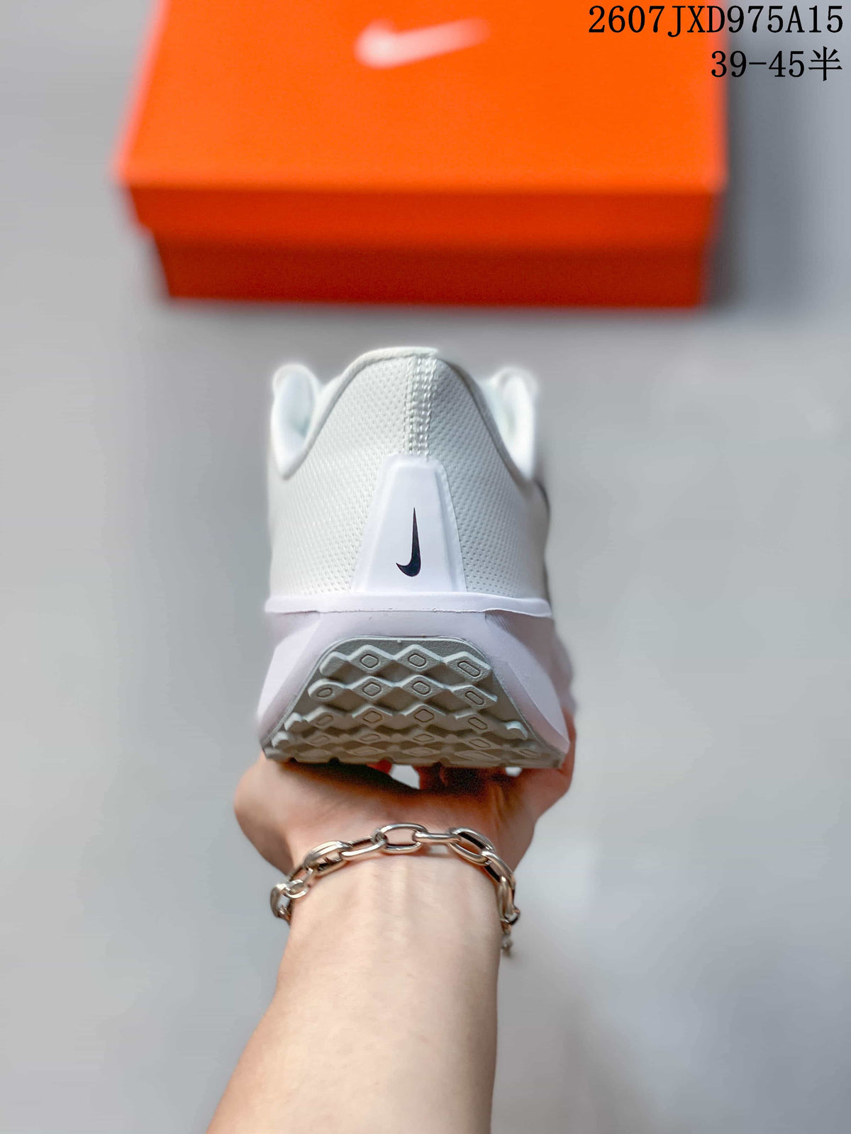 Rear view showing the white heel, black Nike branding, and outsole pattern.