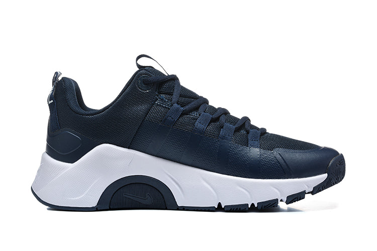 Nike Free Metcon 5 Training Shoes, Navy and White