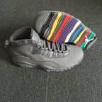 Jordan Air Jordan 10 Retro Gray Multicolor Sneakers