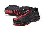 Nike Air Max Plus Sneakers in Black and Red