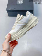 Side profile showing the textured upper and chunky midsole