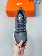 Top view showing the lace-up design, padded tongue, Nike Swoosh, and Vomero 18 GORE-TEX text.