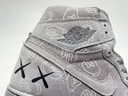 Air Jordan 1 High Cool Grey Patterned Sneakers