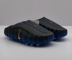 Angled view of the pair showing the perforated uppers and gold Swoosh details.