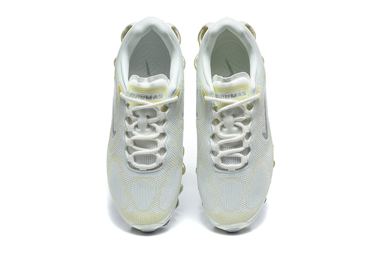 Nike Air Max Scorpion Flyknit Sneakers White Yellow