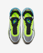 Nike Air Max 2090 Sneakers, Black, Volt and Blue, BV9977-101