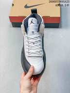 Top view of the lace-up front and padded tongue.