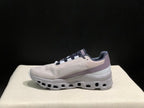 Opposite side view of silver-gray On Cloud X sneakers
