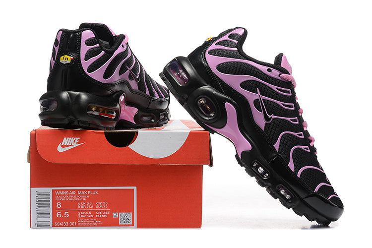 Nike Air Max Plus Black and Pink Sneakers