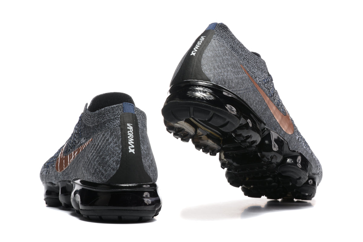 Nike Air VaporMax Flyknit Sneakers Grey Brown 849558-010