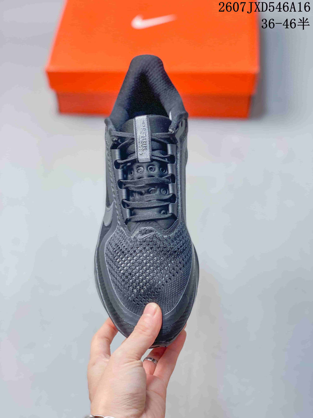 Top view showing the mesh toe box, lace system, tongue, and padded collar.