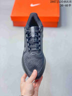 Top view showing the mesh toe box, lace system, tongue, and padded collar.