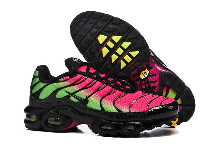 Nike Air Max Plus Sneakers in Pink and Green