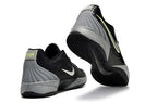 Black and red Ja 2 shoes shown from the heel and outsole.