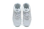 Nike Air Max White Sneakers with Visible Air Cushioning