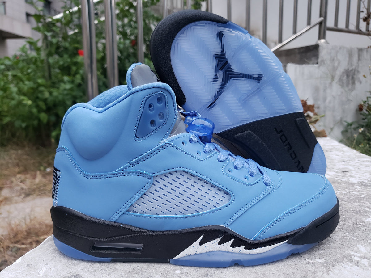 Jordan 5 University Blue High-Top Sneakers