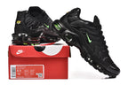 Nike Air Max Plus Sneakers Black and Volt
