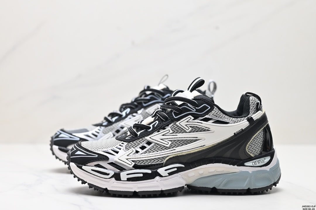 Angled side view highlighting the layered upper, lace-up closure, and contrasting outsole.