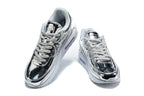 Nike Air Max 90 Sneakers in Silver and White