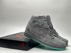 Air Jordan 1 High Cool Grey Patterned Sneakers