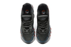 Nike Air Max Grey and Red Running-Style Sneakers