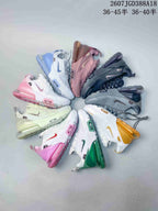 Group photo showing the Nike Air Max 270 Premium in several colorways; overlaid text includes style code 2607JGD388A18 and size ranges 36–45 and 36–40.