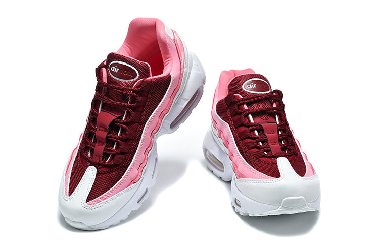 Nike Air Max 95 Women’s Sneakers White Pink Burgundy