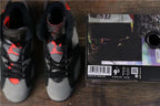 Jordan Air Jordan 6 PSG Black and Grey High-Top Sneakers