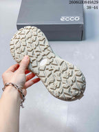 Close-up of the geometric tread pattern on the sneaker outsole