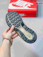 Underside view showing the textured rubber outsole and tread pattern of the Nike P-6000 sneaker.