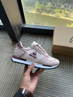Le Coq Sportif AN-20 Sneakers in Pink and Burgundy