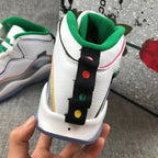 Air Jordan 10 Retro Wings White Multicolor Sneakers