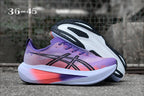 ASICS Purple and Coral Running Shoes