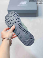 Close view of the sneaker outsole showing its textured tread pattern.