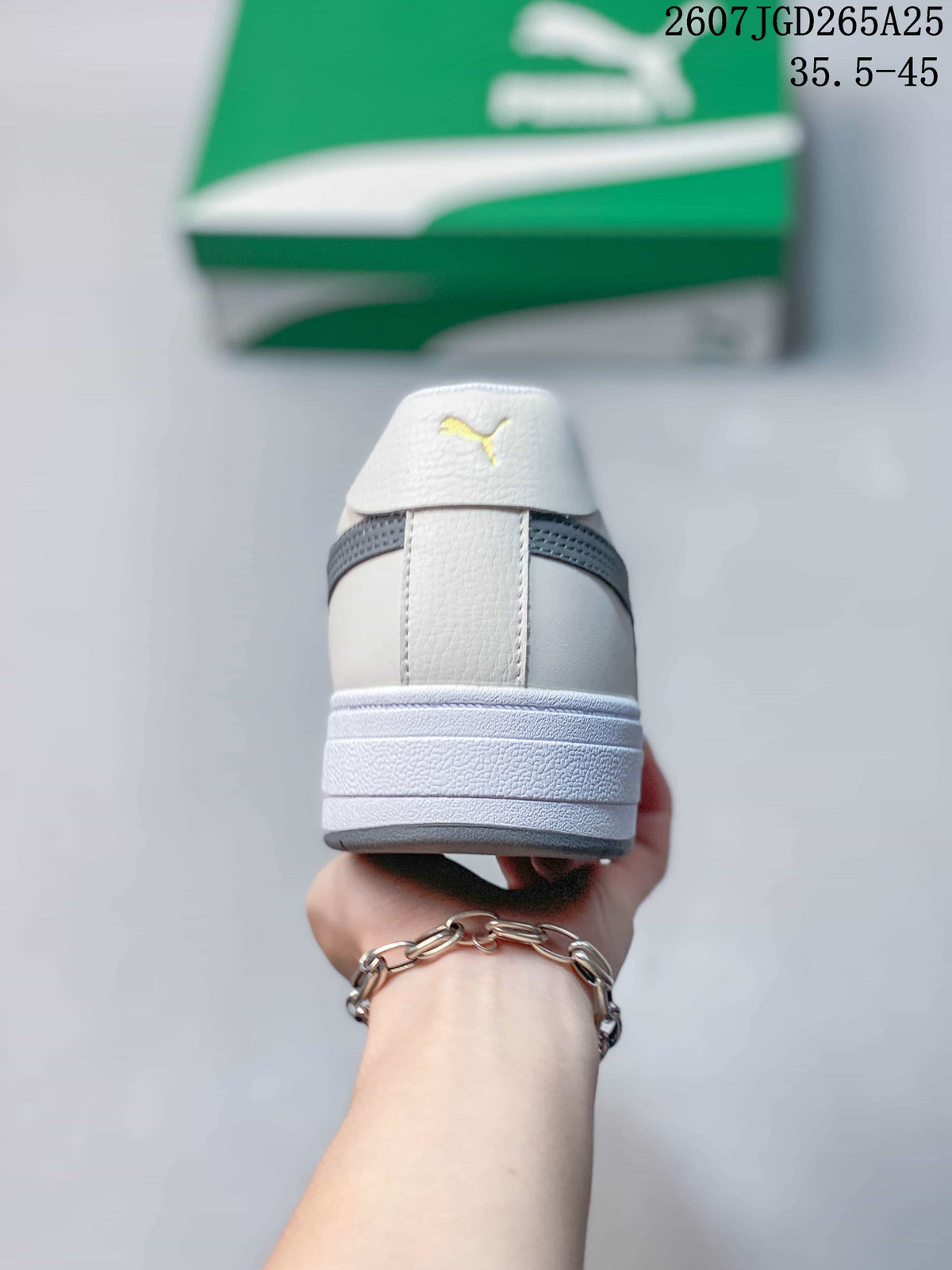 Rear view showing the padded heel, layered panels, and PUMA branding.