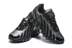 Nike Air Max Black and Silver Sneakers