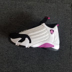 Jordan 14 Women's White Pink High-Top Sneakers