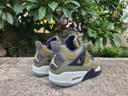 Jordan Air Jordan 4 Retro Olive Canvas Sneakers